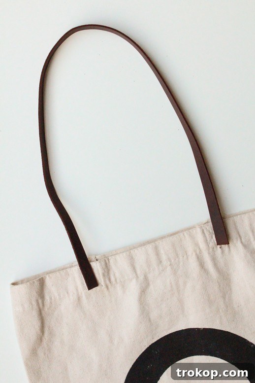 DIY Revamp Any Bag with Leather Straps - Sugar & Cloth - Houston Bloggers - DIY Accessory