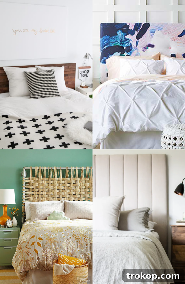 Crafting Your Dream Bedroom: DIY Headboard Inspiration 2 Creative and budget-friendly DIY headboard ideas to refresh your bedroom decor.