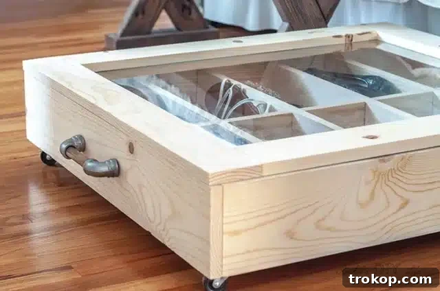 Maximize Space with Smart Under Bed Shoe Storage 12 DIY Under Bed Shoe Organizer