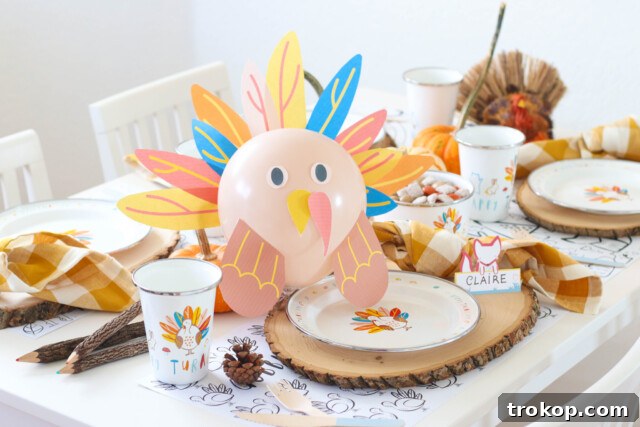 Creative Thanksgiving Table Decor: DIY Ideas for a Festive Feast 19 DIY Kids Thanksgiving Table Ideas with crafts and snacks