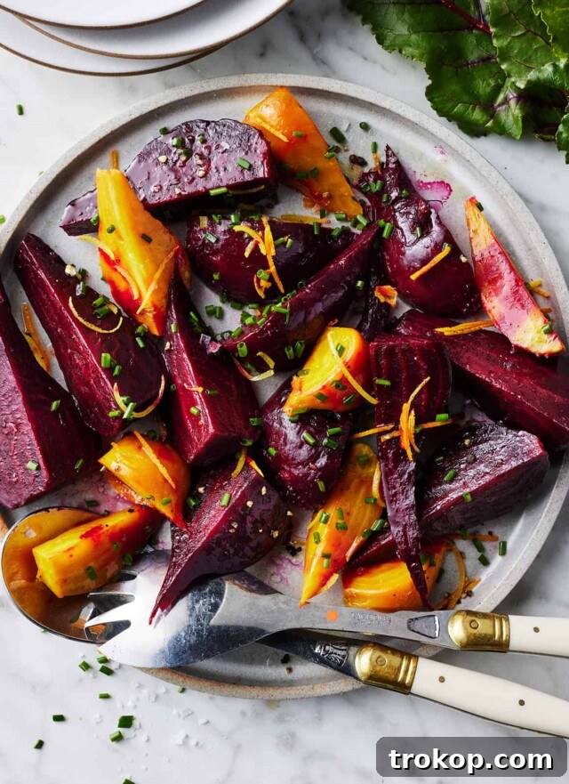 Elevate Your Thanksgiving Dinner Unforgettable Recipes 25 Roasted Beets for Vegan Thanksgiving Side Dishes