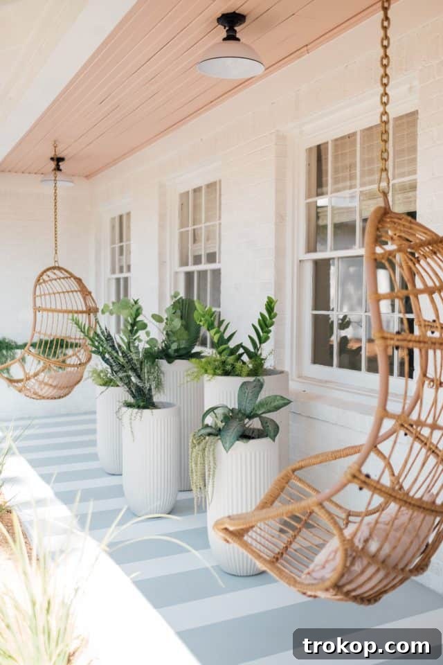 front porch decorating ideas by sugar & cloth