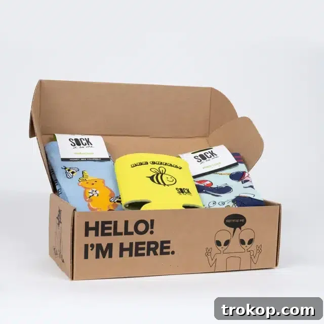 30 Genius Gifts for the Man Who Needs Nothing 4 Monthly Sock Subscription for gifts for the impossible man