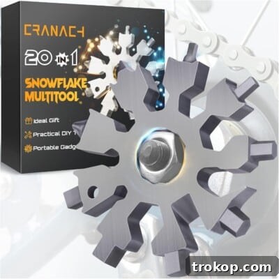 36 Steal-Worthy Dirty Santa Gifts 15 Snowflake Multitool Tools for Dirty Santa gifts