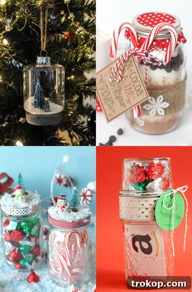33 Festive Mason Jar Christmas Gift Ideas 2 Mason Jar Gifts for Christmas