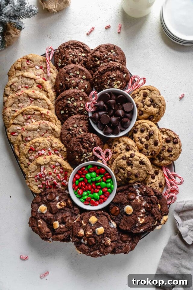 Holiday Cookie Masterclass: Recipes for Delicious Treats and Stunning Displays 13 A delectable Gluten-Free Christmas Cookie Platter featuring a variety of festive and delicious gluten-free treats.