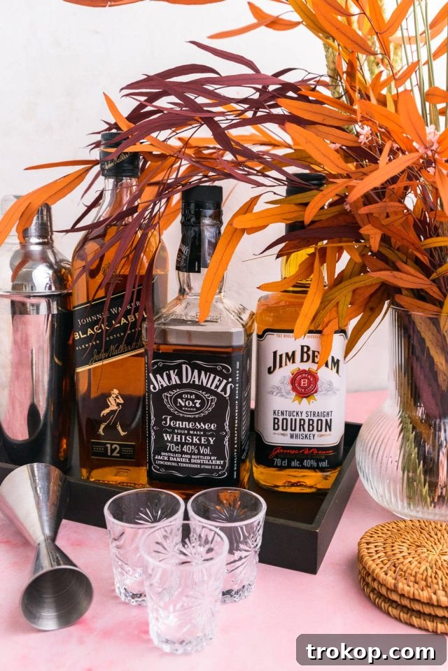 ingredients used to make the three wise men shot