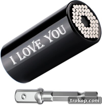 32 Valentine's Day Gifts Husbands Will Truly Appreciate 6 I LOVE YOU Universal Socket Tools