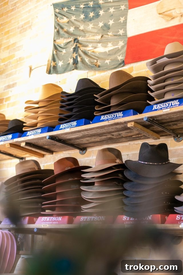 Explore New Braunfels: Attractions and Boutiques 18 Gruene Hat Company, a top boutique in New Braunfels for cowboy hats and western wear