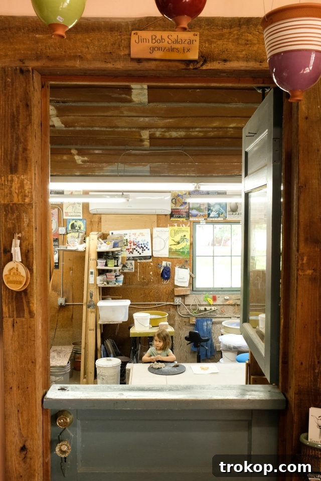 Explore New Braunfels: Attractions and Boutiques 24 Places to shop in New Braunfels: The Barn Pottery, featuring artisan ceramics