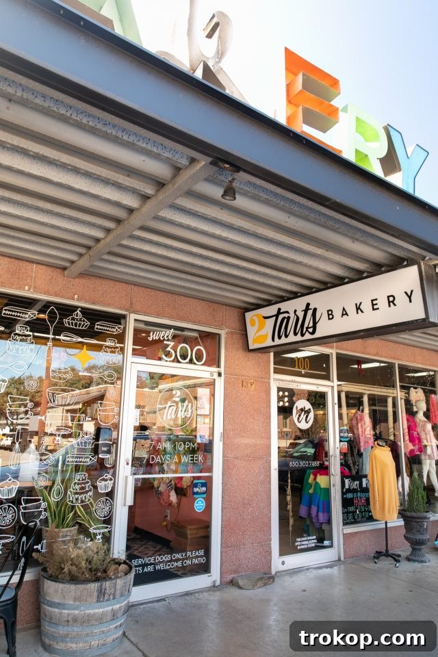 Explore New Braunfels: Attractions and Boutiques 30 2Tarts Bakery in New Braunfels, Texas, known for its delicious pastries and coffee