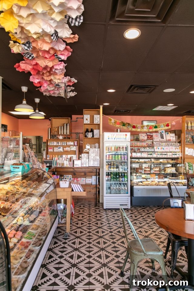 Explore New Braunfels: Attractions and Boutiques 31 Interior of 2Tarts Bakery, showcasing a cozy and inviting atmosphere