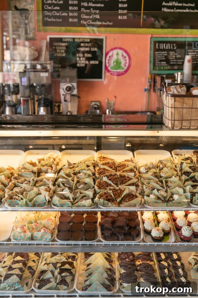 Explore New Braunfels: Attractions and Boutiques 34 Patisserie section at 2Tarts Bakery, featuring a variety of sweet treats