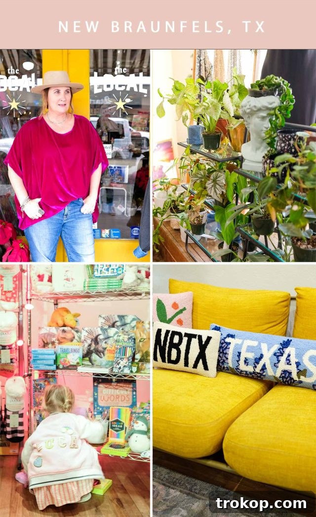 Explore New Braunfels: Attractions and Boutiques 7 Local Boutique in New Braunfels, Texas, offering unique gift ideas and handcrafted items