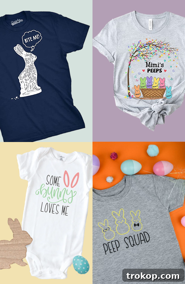 Easter Shirt Ideas featuring a cute bunny design by Sugar & Cloth