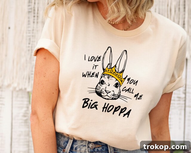 I Love It When You Call Me Big Hoppa Shirt, Funny Easter Shirt, Easter Bunny Shirt, Kids Easter Shirt, King Rabbit Shirt