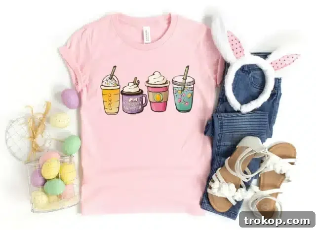 Unisex 'Some Bunny Needs Coffee' Easter Shirt