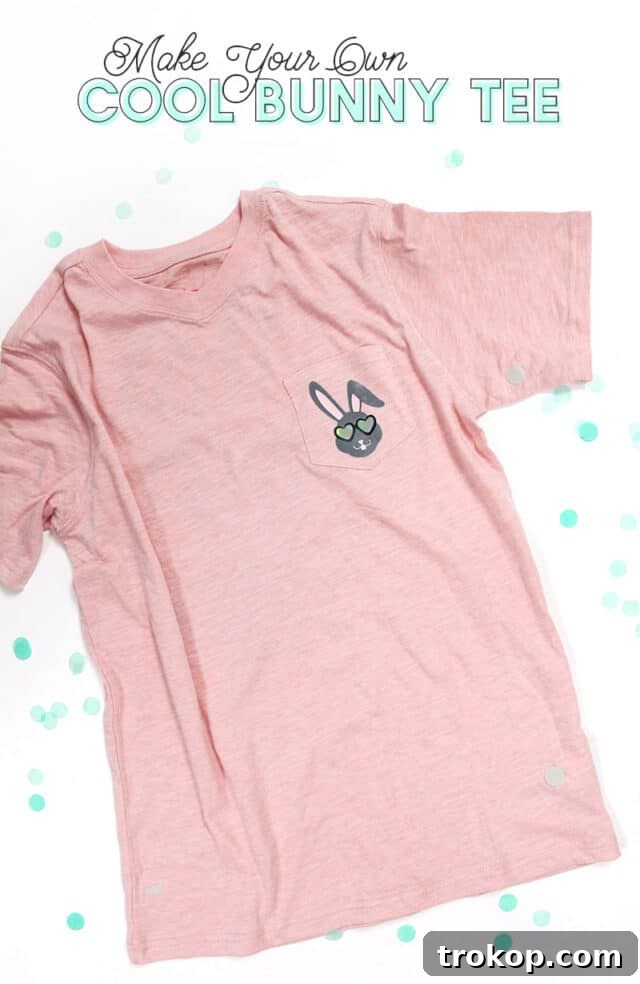 Cool Boys Easter Shirt with layered vinyl design
