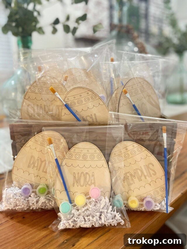 Easter DIY, Easter basket Stuffers, Personalized Paint Kit, Easter for Kids for personalized easter gifts