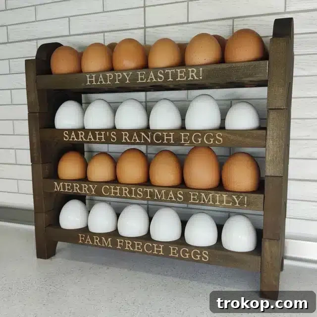 Rustic Egg Holder
