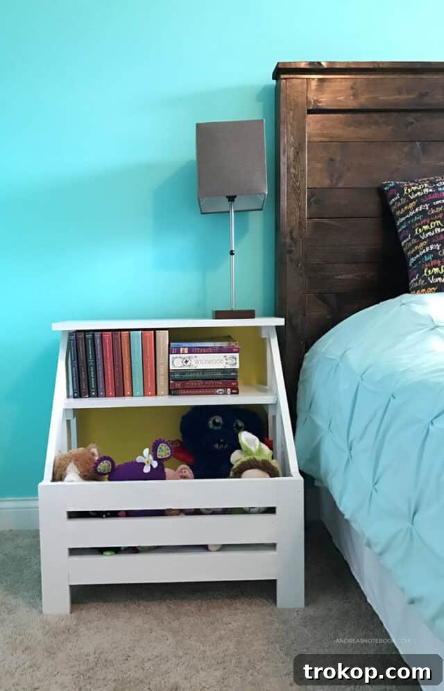 Bookshelf Nightstand