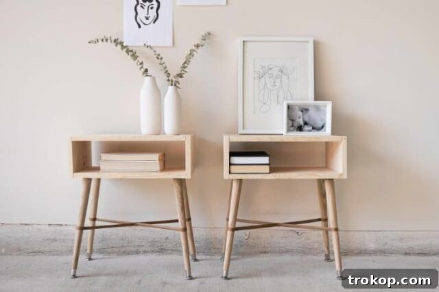 Scandinavian Style Nightstand