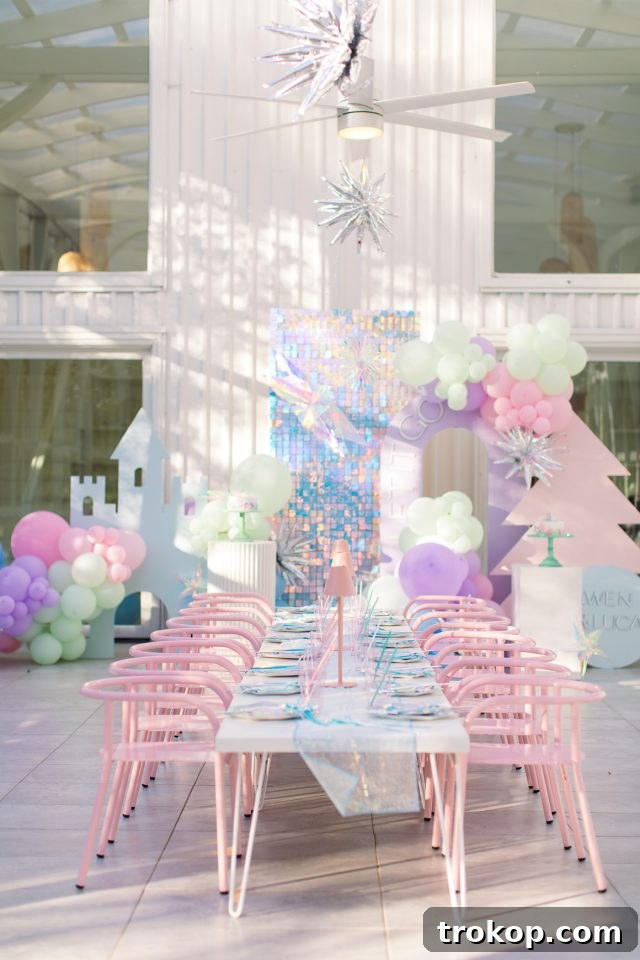 Winter Wonderland Birthday Bash 20 A joyful Joint Frozen Birthday Party for Girls, celebrating friendship and magic