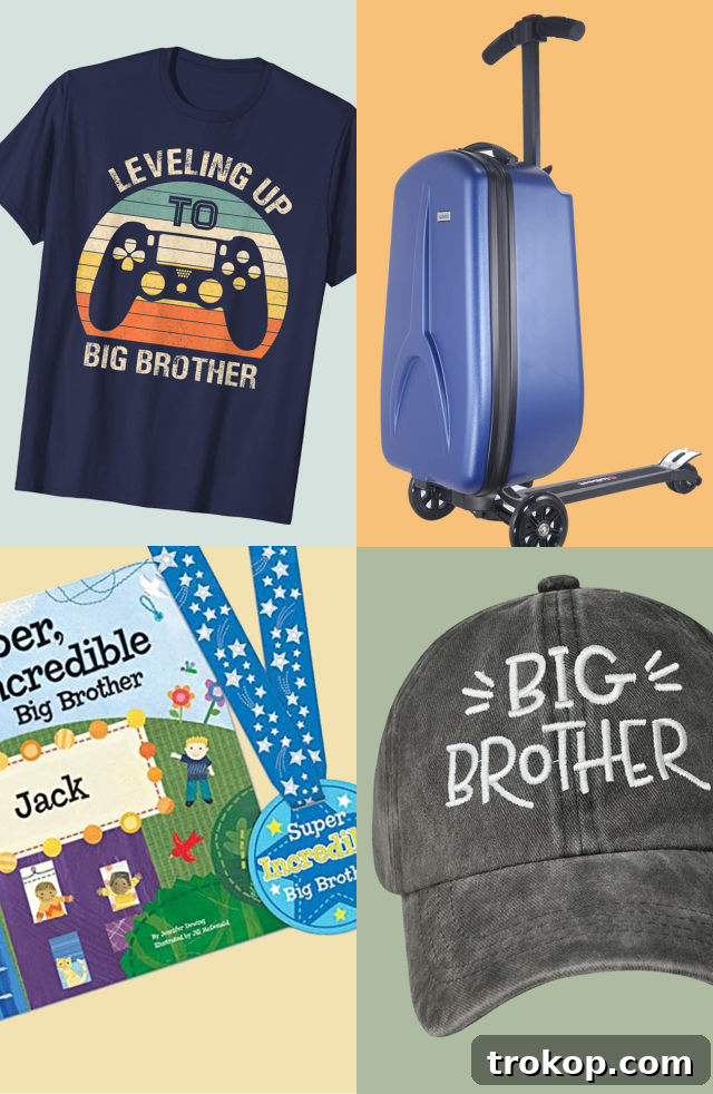 23 Perfect Gifts for Big Brothers No Matter Their Age 2 Big Brother Gifts Ideas - Diverse and Thoughtful Presents