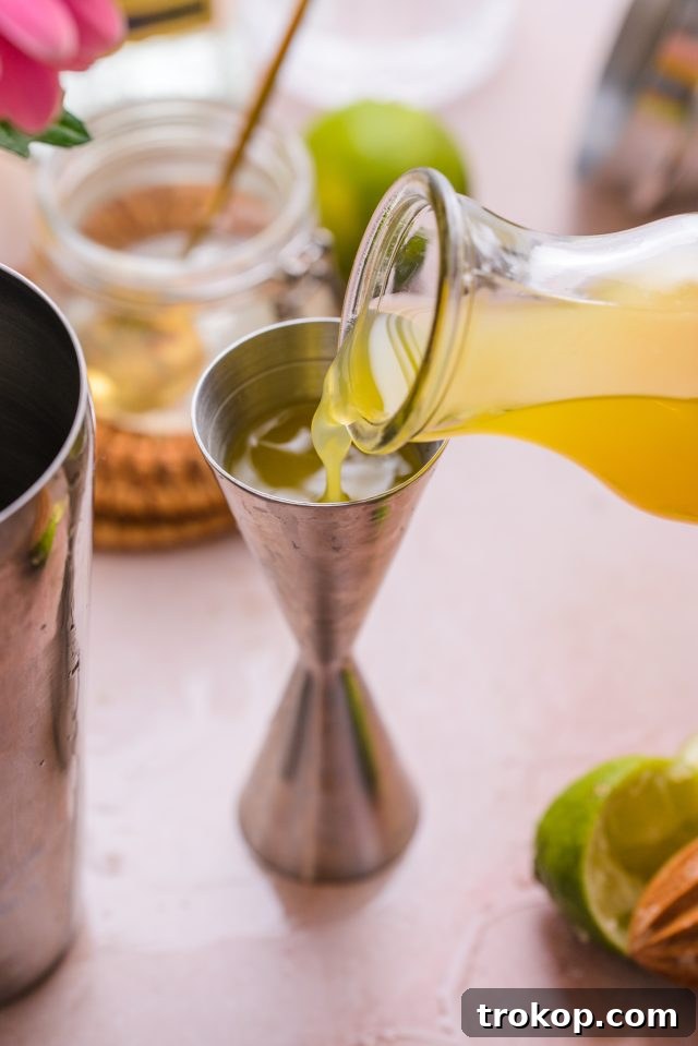 How to Make a Gin and Juice drink step by step