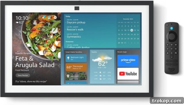 Echo Show 15 | Full HD 15.6" smart display with Alexa and Fire TV built in | Remote included Echo Show 15 | Full HD 15.6