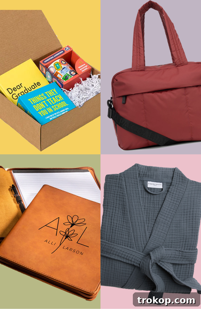 32 Graduation Gifts She'll Adore 2 Graduation Gifts for Her for new graduates by Sugar & Cloth