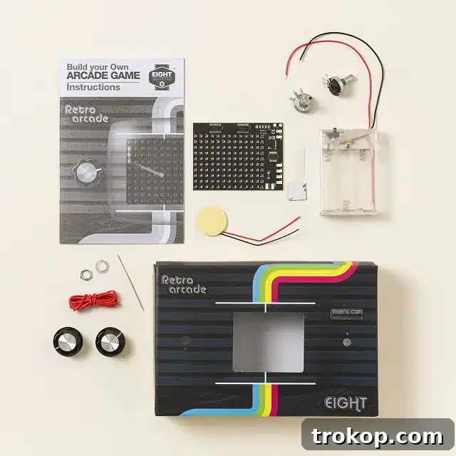 38 Unforgettable Gifts for Dad, Chosen by His Daughter 13 Build Your Own Retro Arcade Game - a nostalgic and engaging DIY gift for dad
