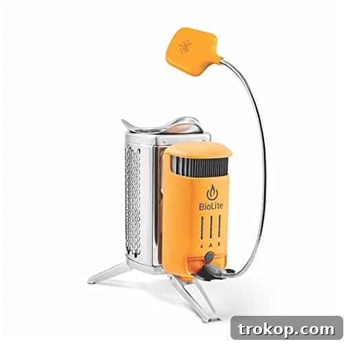38 Unforgettable Gifts for Dad, Chosen by His Daughter 21 BioLite CampStove 2+ Wood Burning, Electricity Generating & USB Charging Camp Stove, Stove Only - dual-purpose camping gear for dad