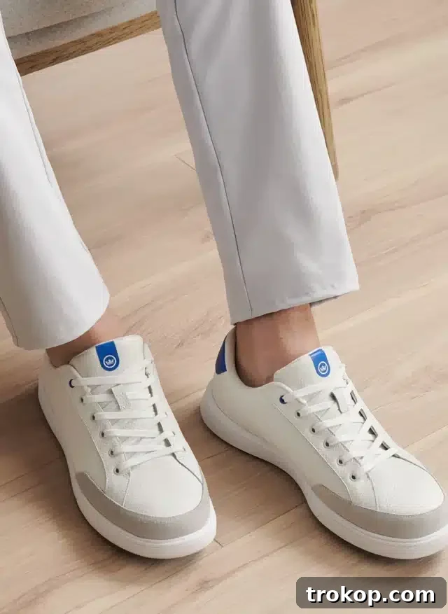 38 Unforgettable Gifts for Dad, Chosen by His Daughter 25 Drift Leather Hybrid Course Shoe - Peter Millar - stylish and versatile golf shoes for dad