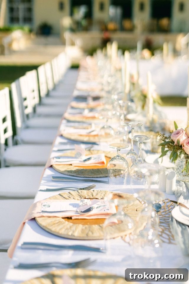 Beaches Turks and Caicos Sunset Vows by the Sea 25 Stylish wedding reception decor featuring 'The Burdette's' neon sign on a boxwood wall