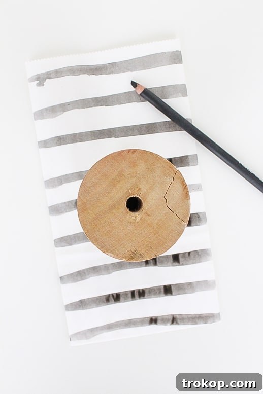 Weatherproof Your Paper Lanterns Easily 5 Cutting circles for paper lanterns