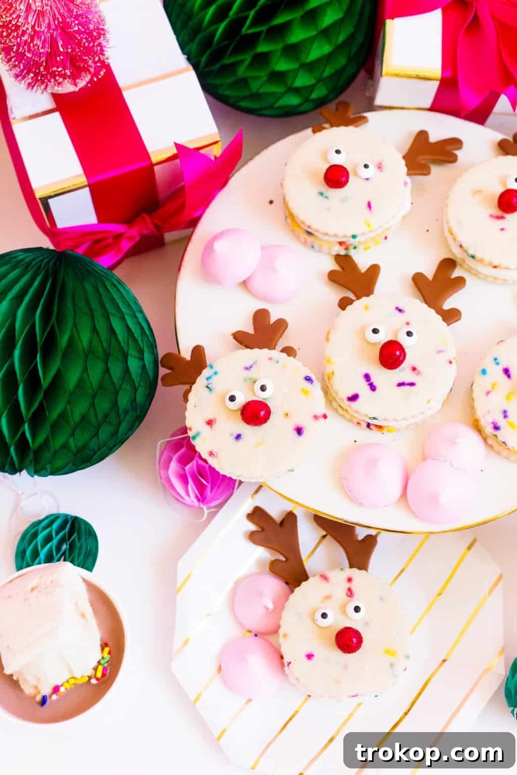 Funfetti Reindeer Cookies Recipe