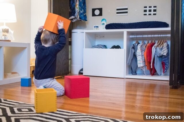 Clever IKEA BESTA Transformations for a Chic and Organized Home 14 MONTESSORI TODDLER WARDROBE - IKEA BESTA HACK