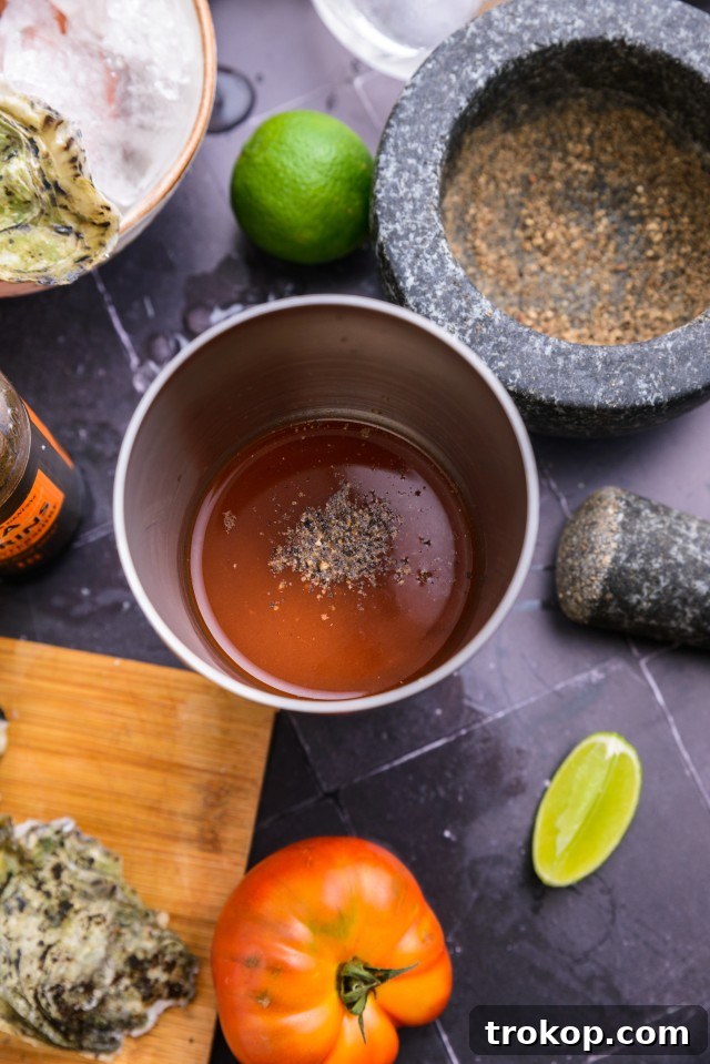 Oyster Shooter Recipe
A Zesty Oyster Shooter to Kickstart Your Palate 5 Mixing the Ingredients for Vodka Oyster Shooters