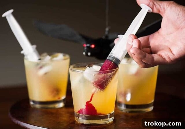 Terrifying Tipples for a Spooktacular Halloween 15 Vampire Cocktail for Halloween cocktails