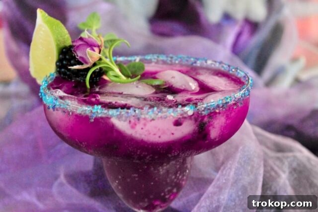 Terrifying Tipples for a Spooktacular Halloween 19 Witch's Potion Margarita