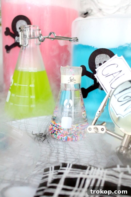 Potions & Poisons: Halloween's Sinister Sips 31 DIY using dry ice for fog effects in Halloween cocktails