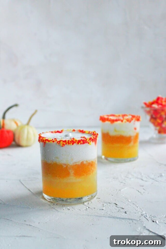 Terrifying Tipples for a Spooktacular Halloween 10 Candy Corn Cocktail for Halloween cocktails