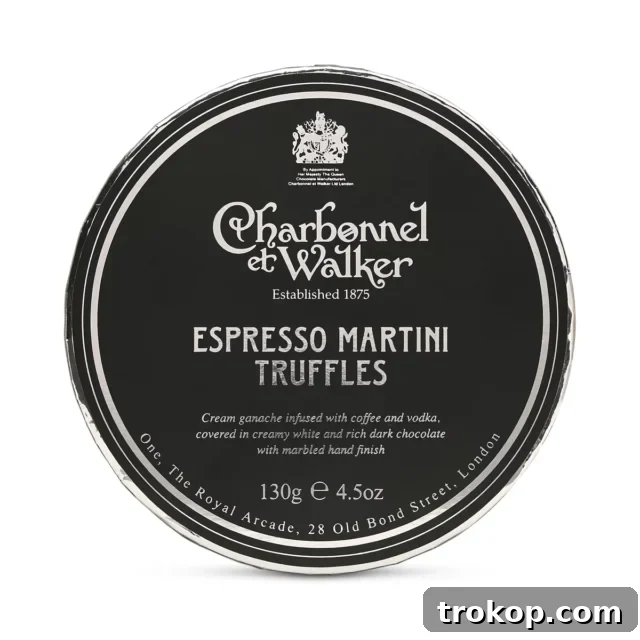 Espresso Martini Truffles for hostess gifts.