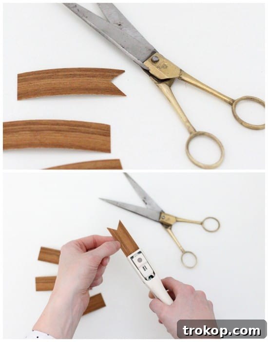 Crafting Wood Veneer: Confetti and Flag Gift Tags 4 Materials for DIY Wood Veneer Gift Tags and Confetti