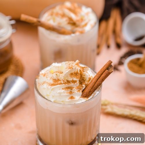 Pumpkin spice white russian