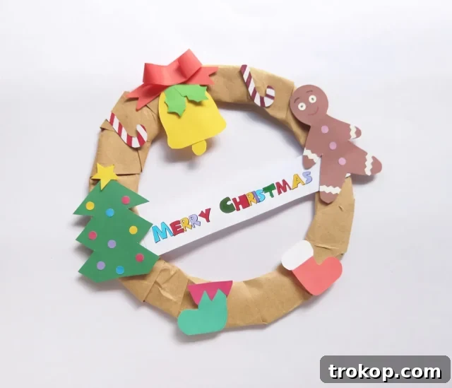 27 Handmade Christmas Wreaths for a Festive Home 20 Fun and easy Christmas Wreath Craft for Kids