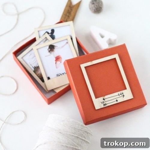 DIY Wooden Polaroid Gift Set - Sugar and Cloth