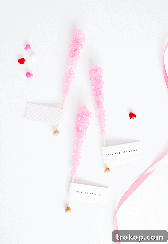 DIY Valentine's Day Printables with Candies