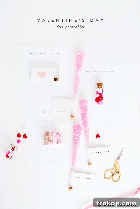 Valentine's Day Card Making Supplies
